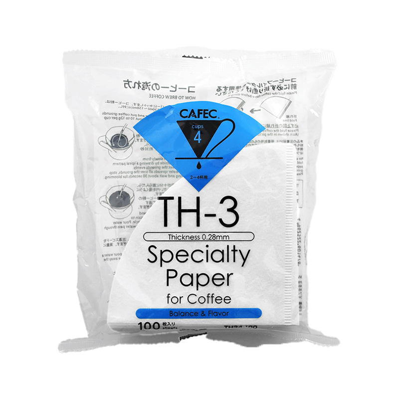 CAFEC TH3 (also sold as T-90 Coffee Paper Filters) (2-4 Cup, 100)