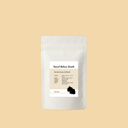 Decaf Before Death -  Kericho County AA Decaf (100g)