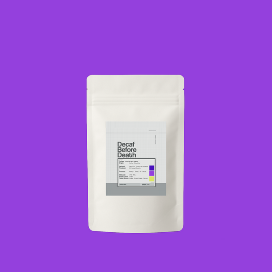 Decaf Before Death - Purple Rain Decaf (100g)