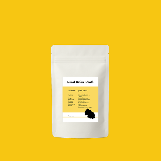 Decaf Before Death -  Atunkaa Argelia Decaf (100g)