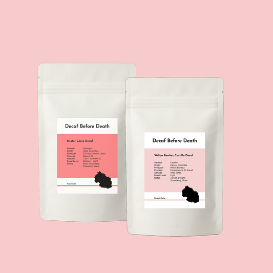 Decaf Before Death Bundle (Wilton Benitez & Nestor Lasso decaf, 100g each)
