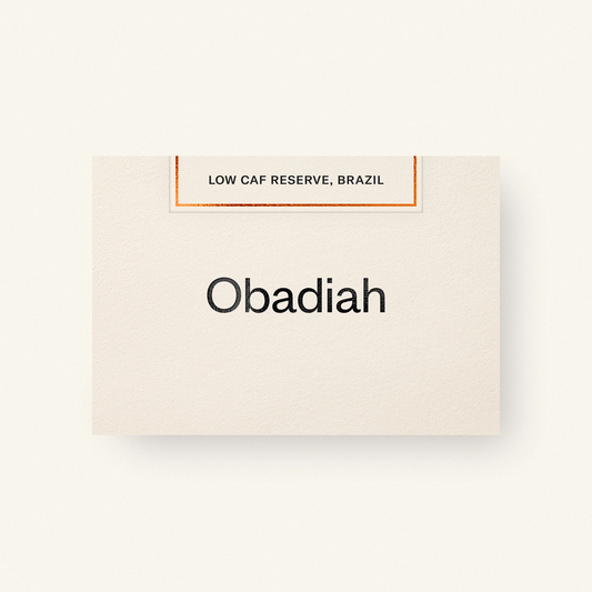 Obadiah - Low Caf Reserve (250g)