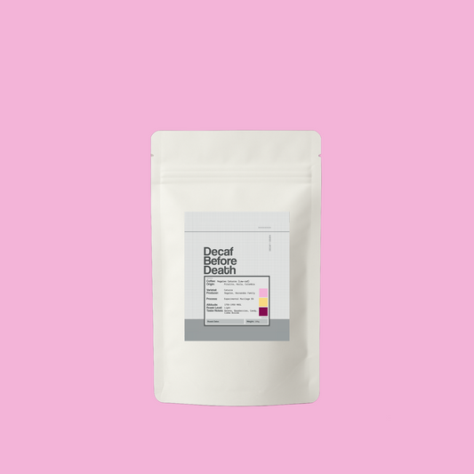 Decaf Before Death - Los Nogales Caturra (Low-caf) (100g)